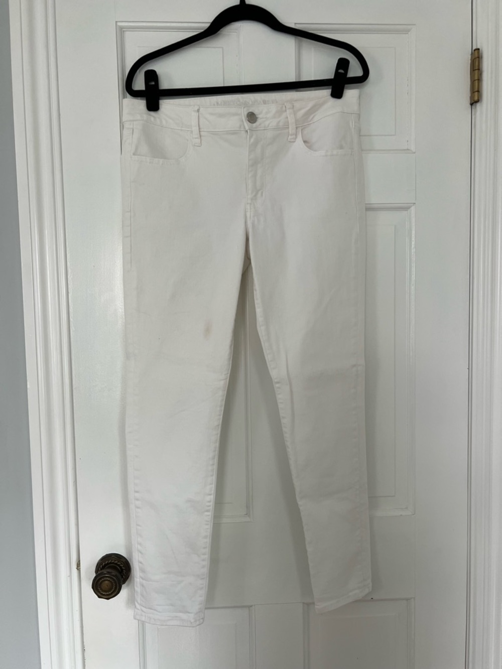 American Eagle Outfitters White Skinny Jeans